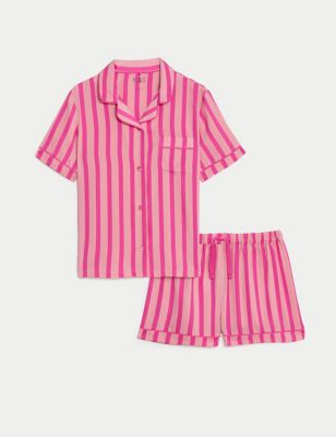 Satin Striped Pyjamas (6-16 Yrs)
