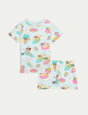 Pure Cotton Printed Pyjamas (8-14 Yrs)