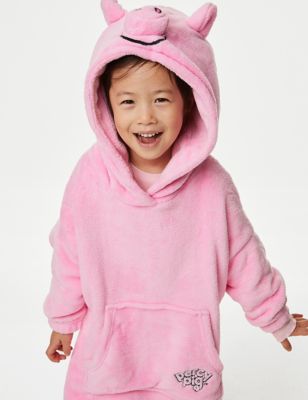 Novelty Percy Pig™ Foldable Hoodie (3-16 Yrs)