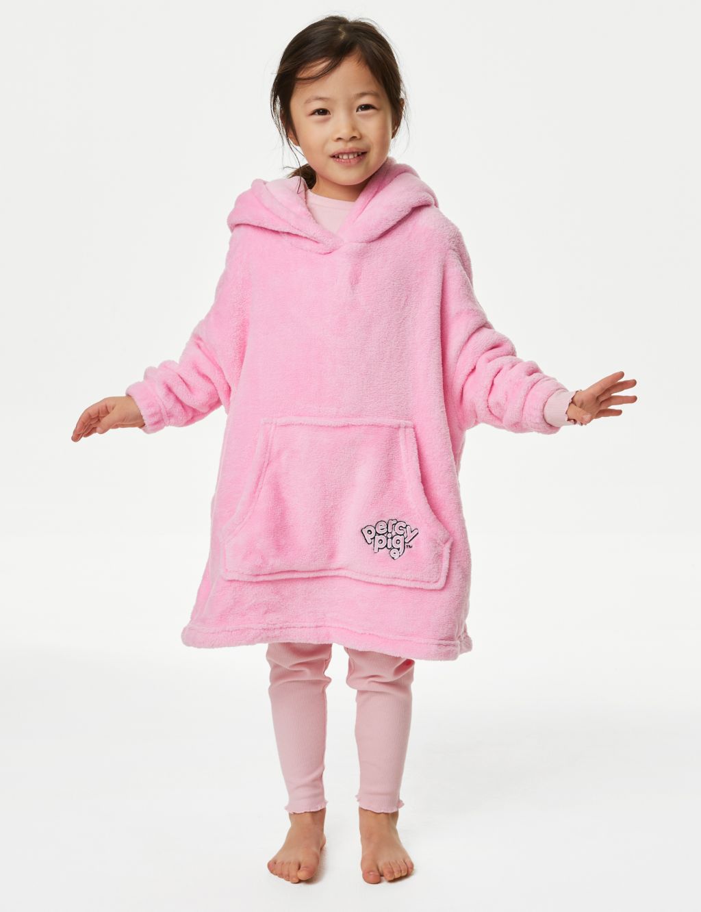 Novelty Percy Pig™ Foldable Hoodie (3-16 Yrs) image 3