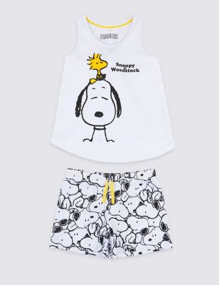 Snoopy™ Short Pyjamas (5-16 Years) | M&S