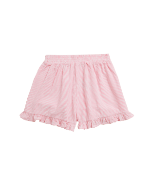 

Girls M&S Collection Mix & Match Cotton Rich Striped Pyjama Shorts (6-16 Yrs) - Pink Mix, Pink Mix