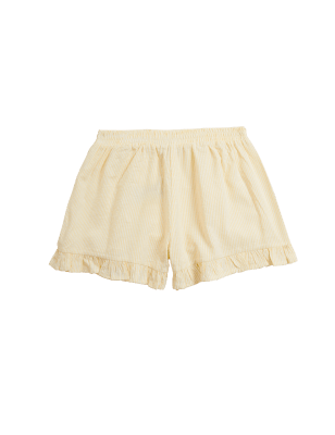 

Girls M&S Collection Mix & Match Cotton Rich Striped Pyjama Shorts (6-16 Yrs) - Yellow Mix, Yellow Mix