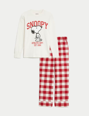 

Unisex,Boys,Girls M&S Collection Snoopy™ Pyjamas (6-16 Yrs) - Calico, Calico