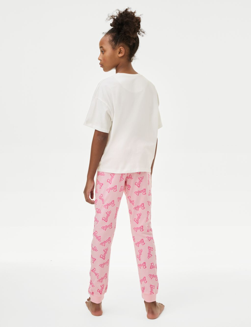 Pure Cotton Barbie™ Pyjamas (5-12 Yrs) image 3