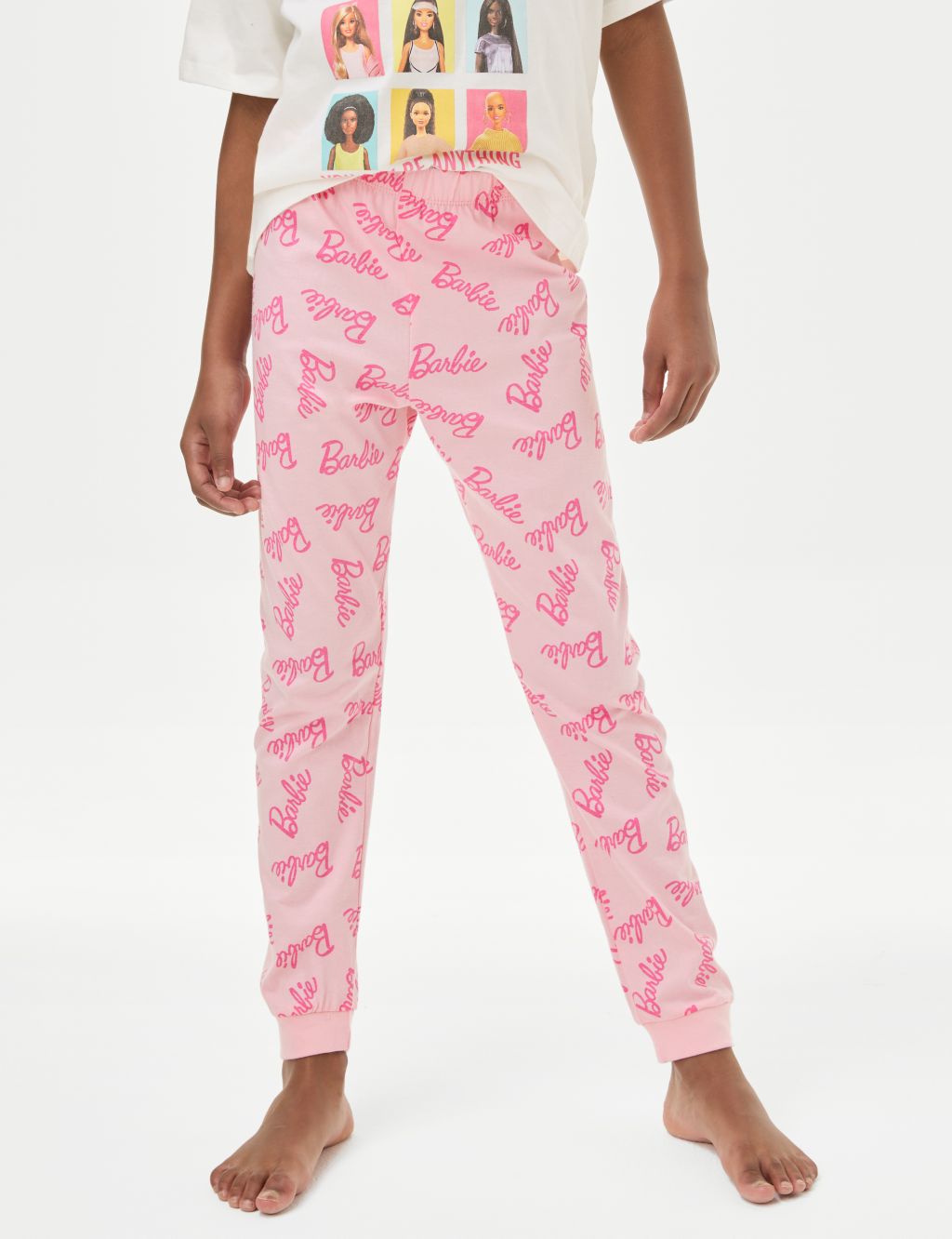 Pure Cotton Barbie™ Pyjamas (5-12 Yrs) image 4