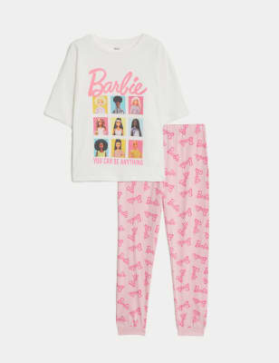 Pure Cotton Barbie™ Pyjamas (5-12 Yrs)