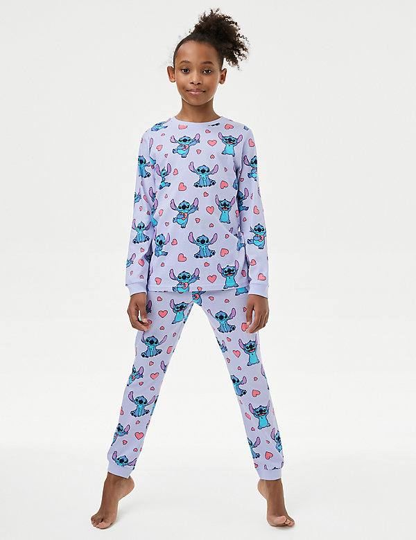 Zuiver katoenen Lilo & Stitch™-pyjama (6-16 jaar) - BE