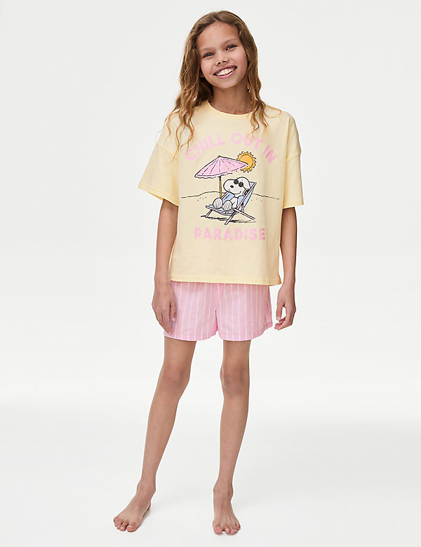 Pyjama 100&nbsp;% coton à motif Snoopy™ (du&nbsp;6 au 16&nbsp;ans) - CH