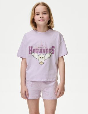 M&S Girls Harry Potter Pyjamas (6-16 Yrs) - 11-12 - Lilac, Lilac