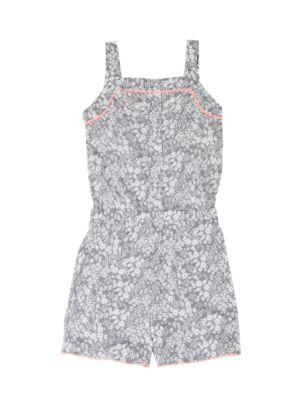 Floral Playsuit with Modal (6-16 Years) | M&S