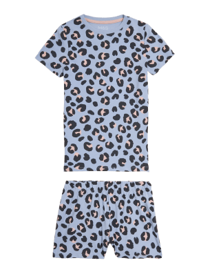 

Girls M&S Collection Cotton Rich Leopard Print Short Pyjama (7-16 Yrs) - Lilac Mix, Lilac Mix