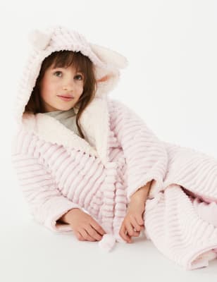 

M&S Collection Morgenmantel mit Häschen-Motiv (6-16 Jahre) - Pink, Pink