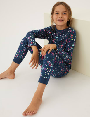 

Pijama 100% algodón con estampado de estrellas (6-16 años) - Indigo Mix, Indigo Mix