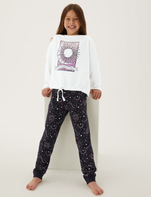 

M&S Collection Pijama informal de algodón 'Celestial' (6-16 años) - Multi, Multi
