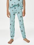2pk Pure Cotton Panda Pyjama Sets (6-16 Yrs)