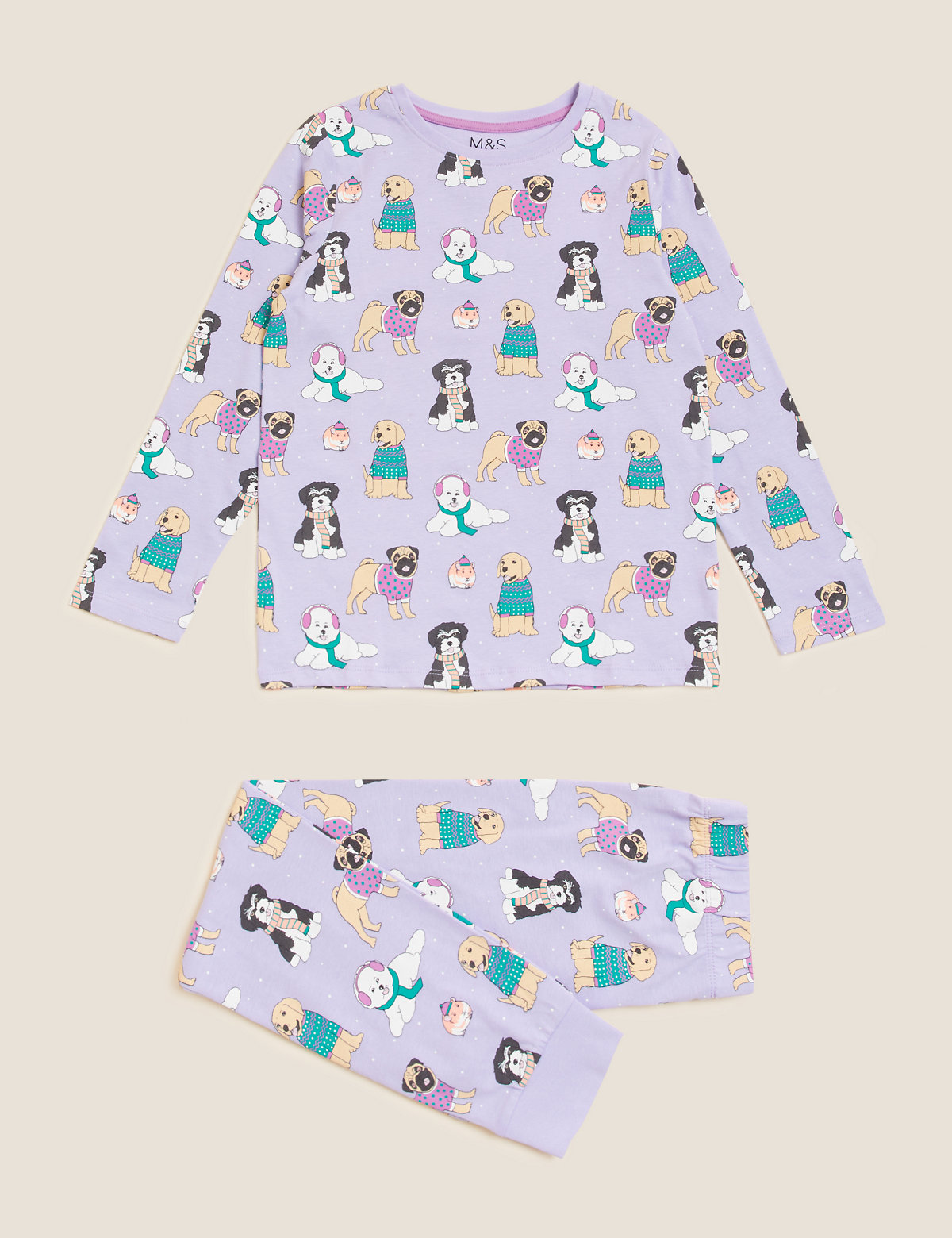 Pure Cotton Pets Pyjama Set