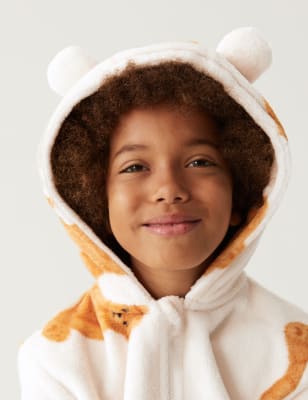 

M&S Collection Pijama de una pieza de Navidad familiar polar de oso Spencer (2-16 años) - Multi, Multi