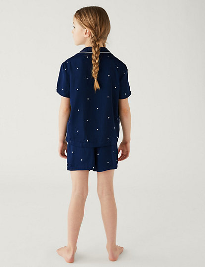 Star Print Short Pyjama Set