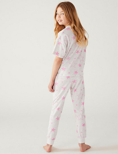 3pk Cotton Rich Patterned Pyjama Sets