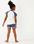 2 Pack Cotton Short Pyjama Sets (6-16 Yrs)