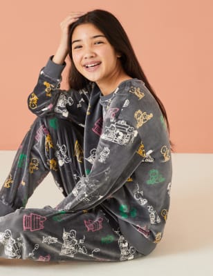 

Velours-Schlafanzug mit Snoopy™-Motiv (2-16 Jahre) - Multi, Multi