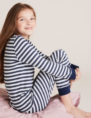 2pk Pure Cotton Floral Pyjama Sets (6-16 Yrs)