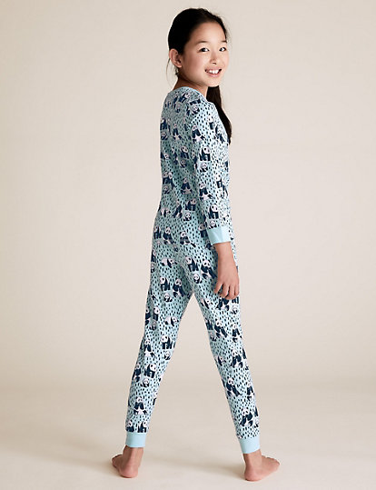 Panda Print Pyjama Set (7-16 Yrs)