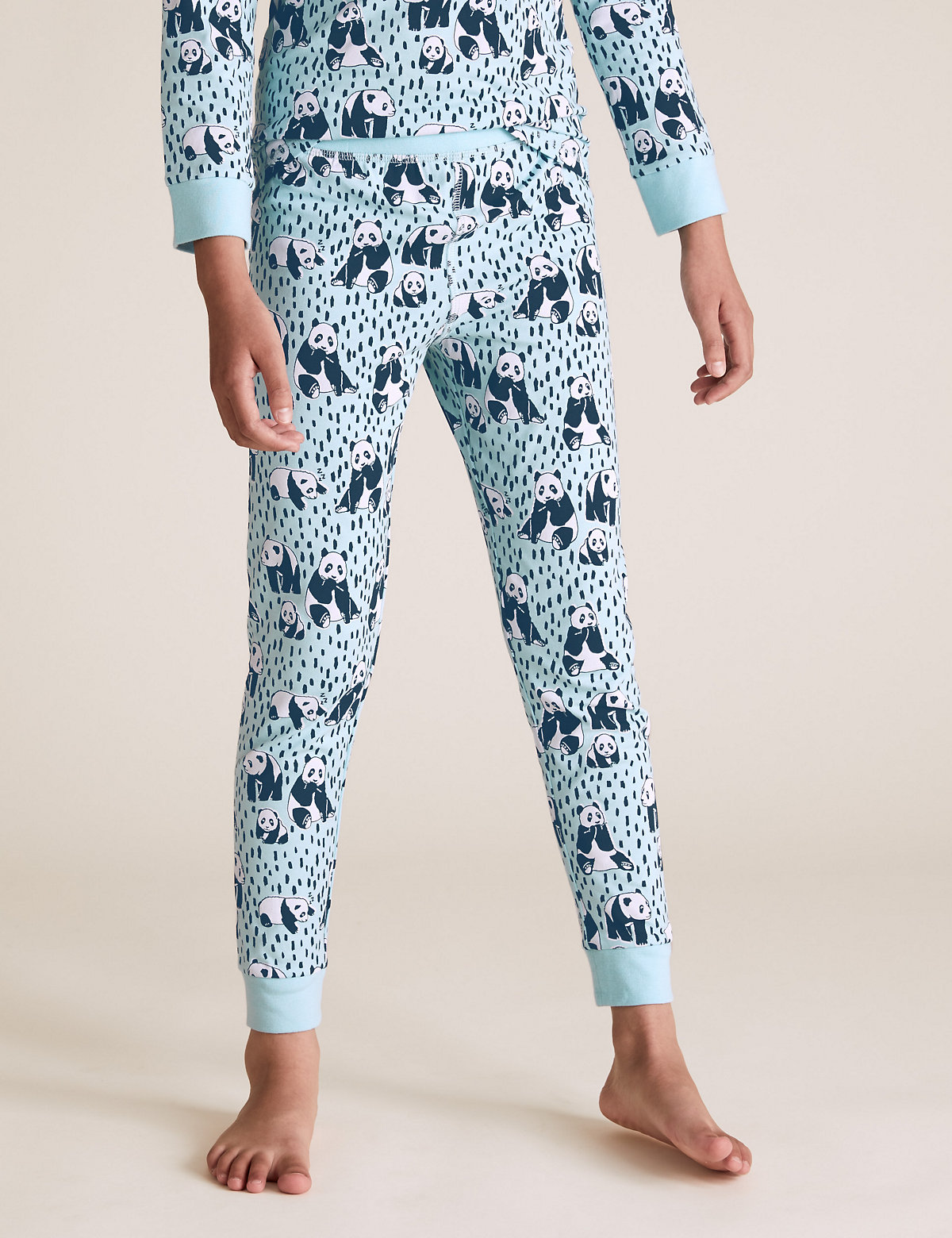Panda Print Pyjama Set (7-16 Yrs)