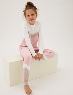

M&S Collection Lounge-Schlafanzugset (6-16 Jahre) - Pink Mix, Pink Mix
