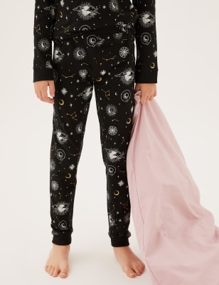 Cotton Constellation Print Pyjamas 7 16 Yrs