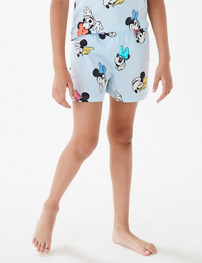 Cotton Rich Minnie Mouse™ Short Pyjama Set (6-11 Yrs)