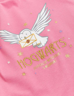 

Girls M&S Collection Harry Potter™ Checked Pyjamas (6-16 Yrs) - Pink Mix, Pink Mix