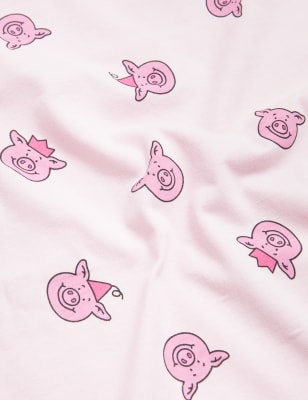 

M&S Collection Pijama corto 100% algodón de Percy Pig™ (2-16 años) - Pink, Pink