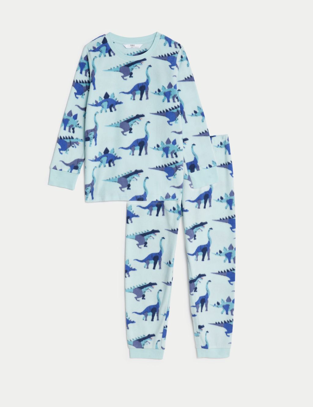Fleece Dinosaur Pyjamas (1-8 Yrs) image 2