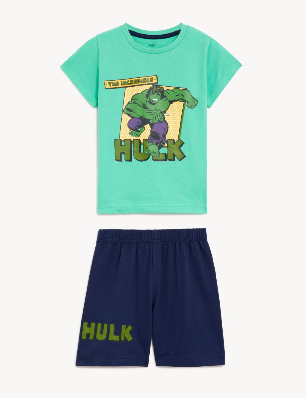 The Hulk™ Short Pyjama Set (3-12 Yrs) image 2