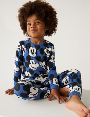 Mickey Mouse Pyjamas 1 8 Yrs