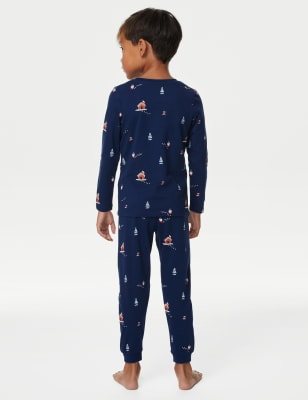 Pure Cotton North Pole Christmas Pyjamas (1-8 Yrs)