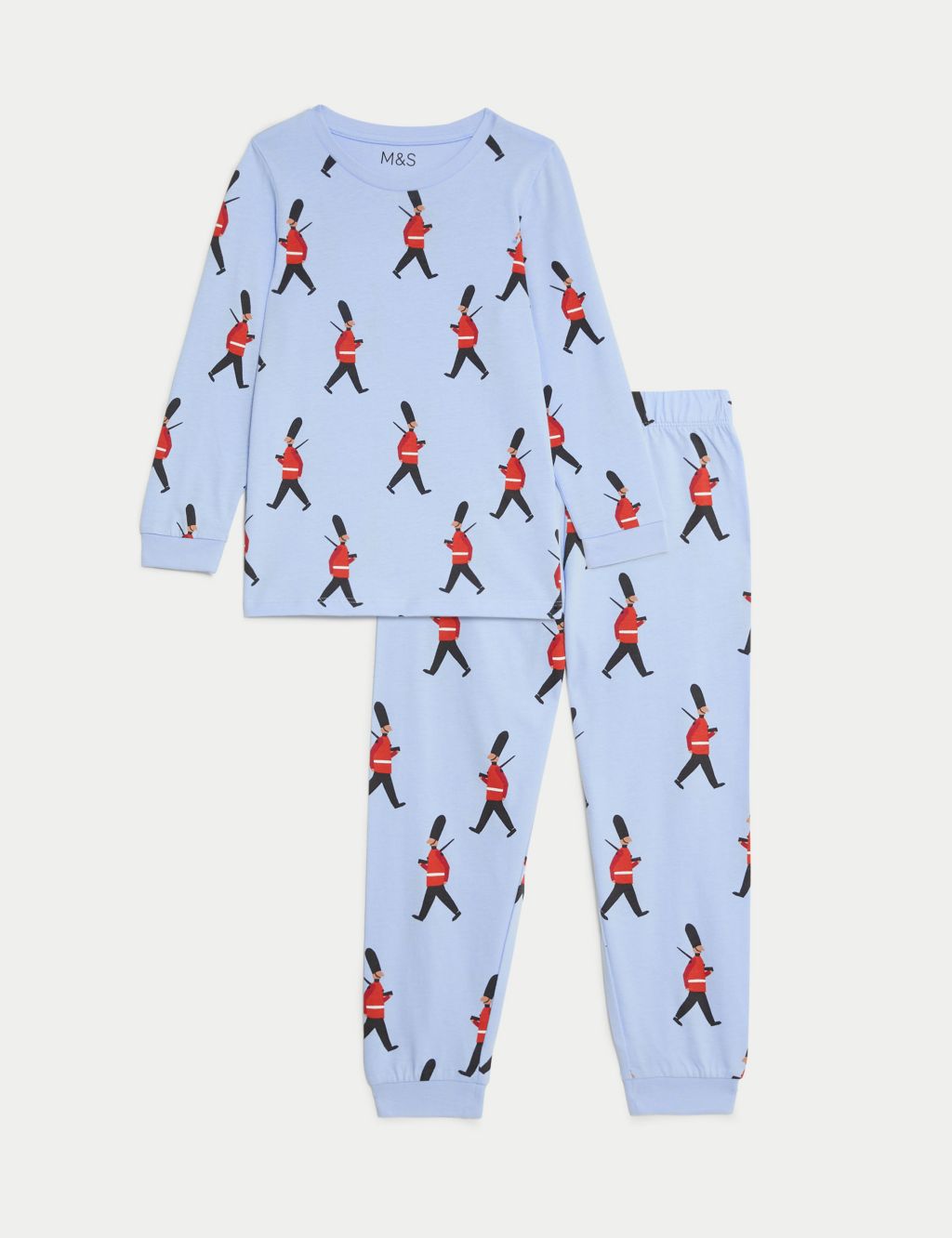 Pure Cotton Soldier Pyjamas (1-8 Yrs)
