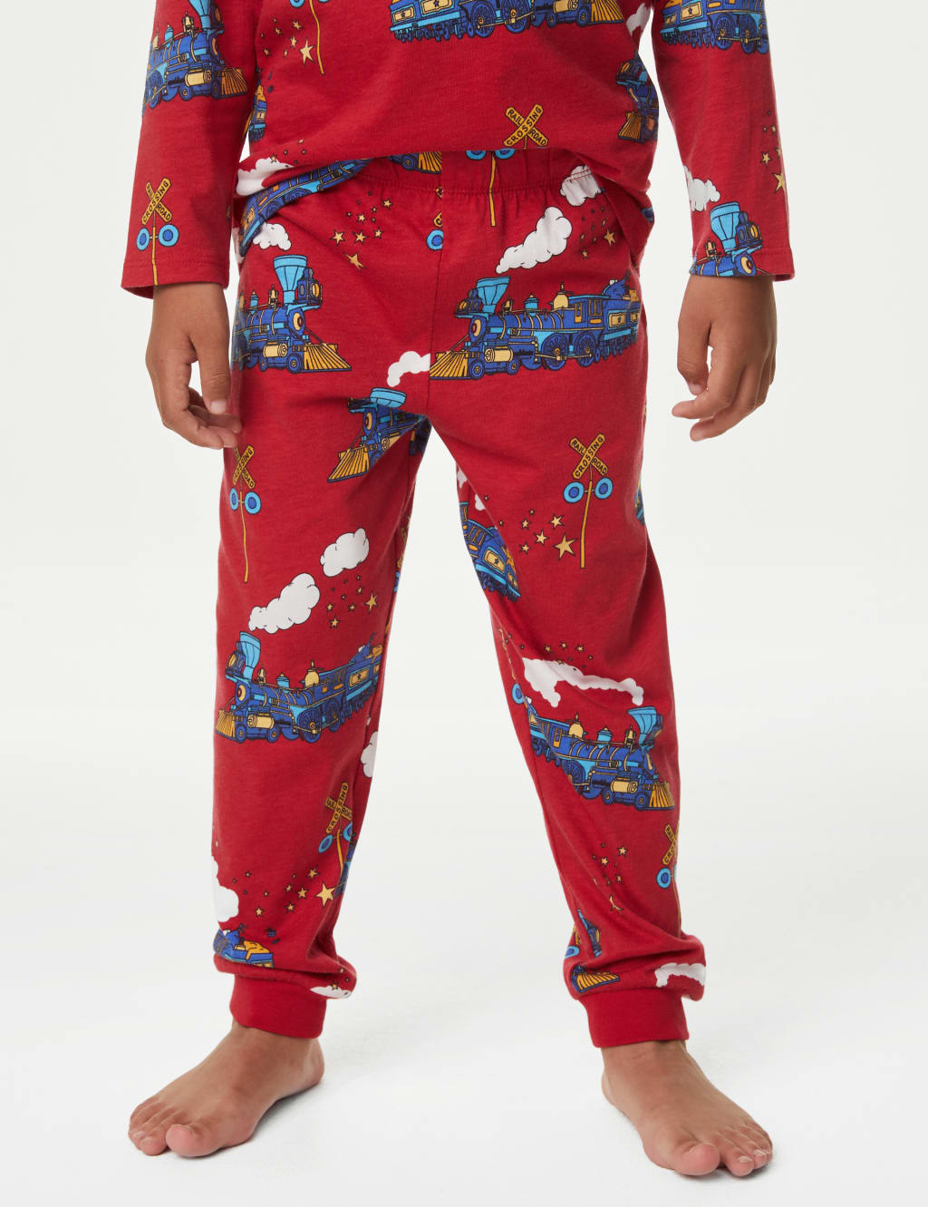 Pure Cotton Transport Pyjamas (1-8 yrs) image 4