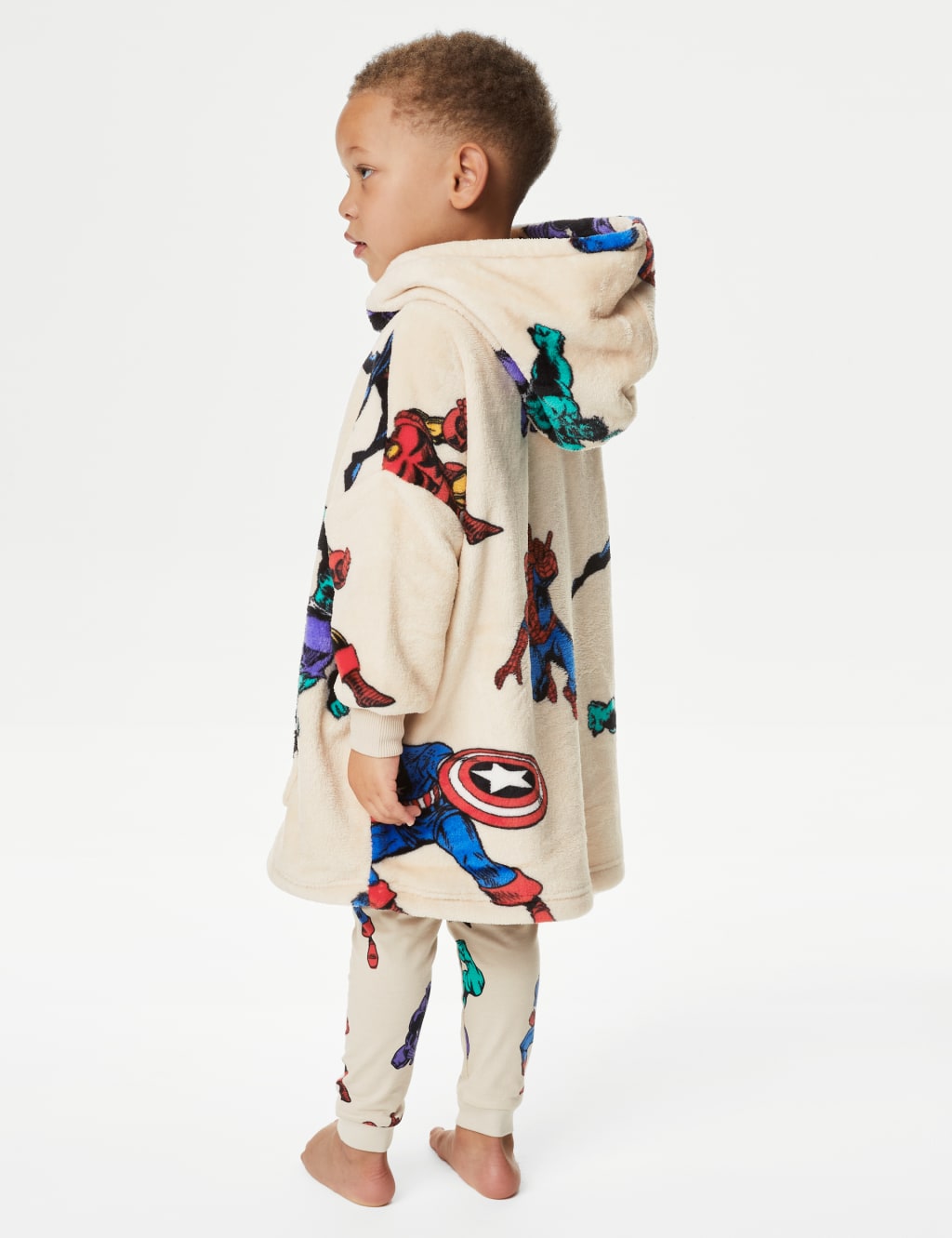 Marvel™ Oversized Fleece Hoodie (3-8 Yrs) image 4