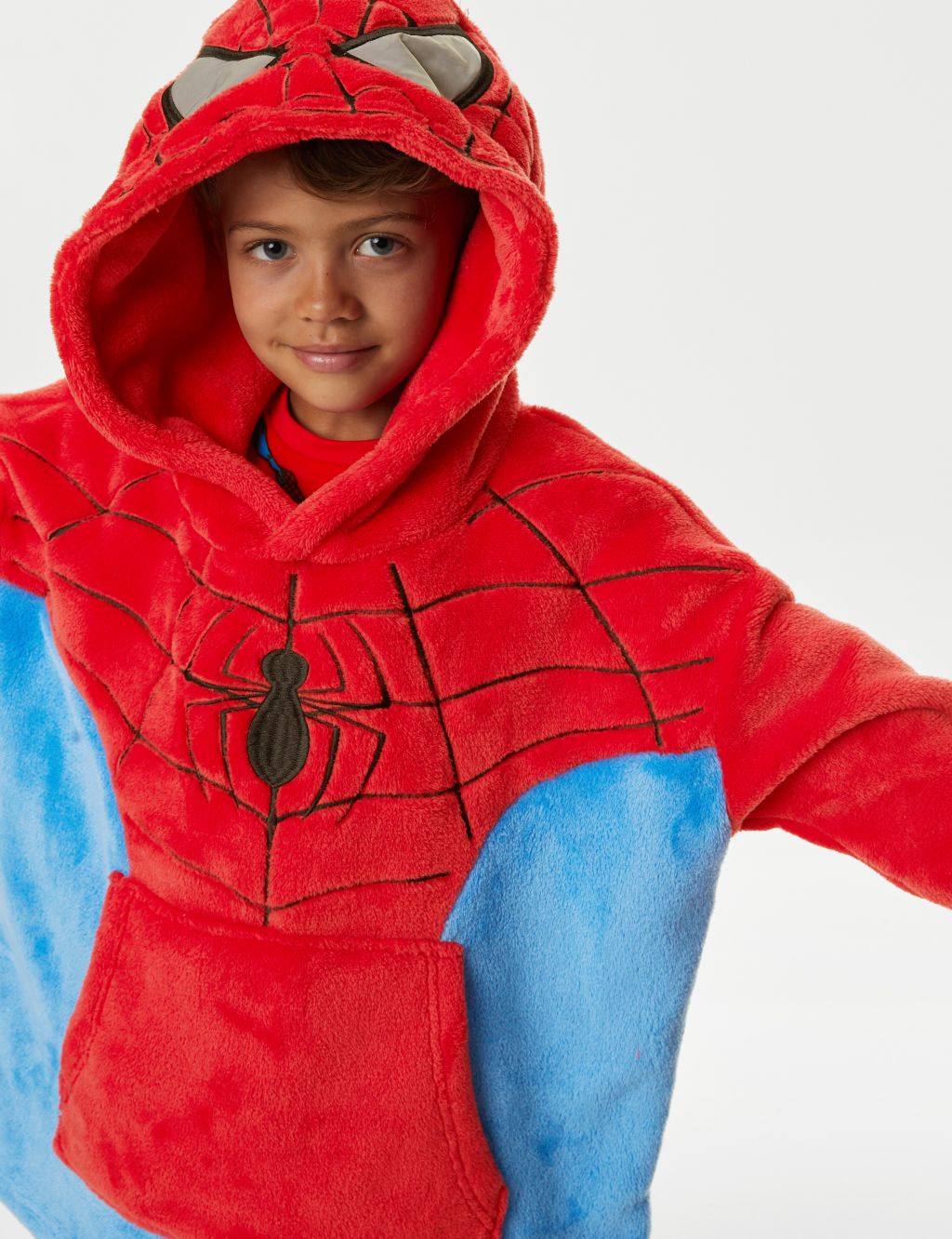 Spider-Man™ Oversized Fleece Hoodie (3-8 Yrs) image 4