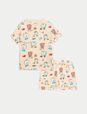 

Boys M&S Collection Pure Cotton Printed Pyjamas (1-8 Yrs) - Calico, Calico