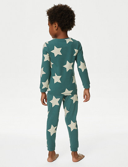 Cotton Rich Star Pyjamas (1-8 Yrs)