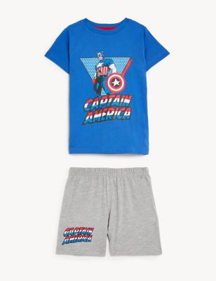 Captain America™ Short Pyjama Set
