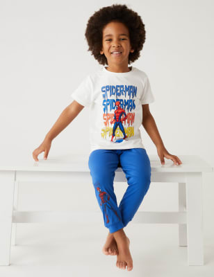 

M&S Collection Pijama de Spider-Man™ (2-8 años) - Blue Mix, Blue Mix