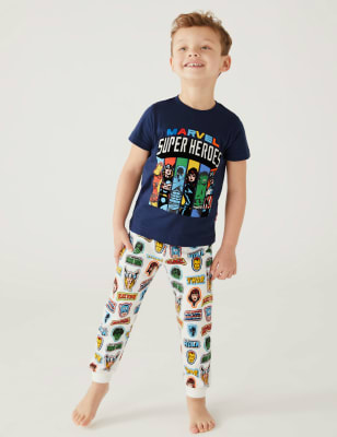 

M&S Collection Pijama de Marvel™ (3-12 años) - Blue Mix, Blue Mix