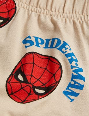 

Boys M&S Collection Spider-Man™ Short Pyjama Set (2 - 8 Yrs) - Neutral, Neutral