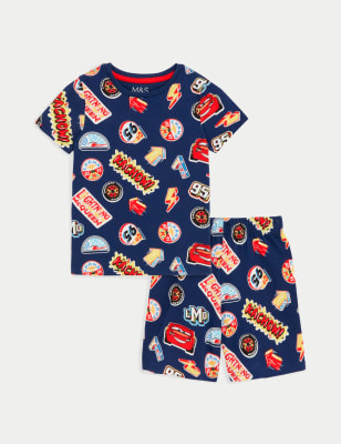 

Boys M&S Collection Cars™ Short Pyjama Set (12 months - 7 Yrs) - Indigo, Indigo