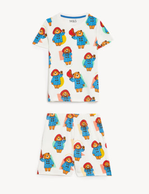 

Boys M&S Collection Paddington™ Short Pyjama Set (0-7 Yrs) - Ivory, Ivory